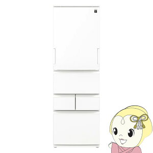 [�\�� ��2-3�T�Ԉȍ~]�①�Ɂy�W���ݒu��zSHARP �V���[�v 408L 5�h�A �V���L�[�}�b�g�z���C�g SJ-XW41R-W�yKK9N0D18P�z