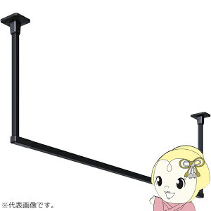 �y�݌ɂ���z����Z�� �z�X�N���[�� �����p������ �Œ莮 BAR�^ �u���b�N BAR1-4513-BK ����450mm ��1438mm�y/srm�z