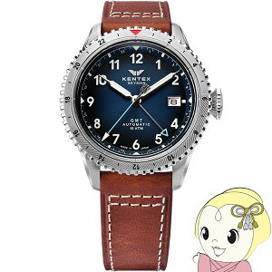 KENTEX �P���e�b�N�X �X�J�C�}��GMT �������� �r���v �����Y SEIKO�����[�u�����g �z���C�]���u���[ S809M-02�y/srm�z