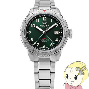 �y1/10�͊��Ԍ���N�[�|�����s�zKENTEX �P���e�b�N�X �X�J�C�}��GMT �������� �r���v �����Y SEIKO�����[�u�����g �O���[�� S809M-03�y/srm�z