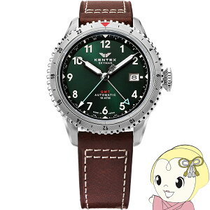 KENTEX �P���e�b�N�X �X�J�C�}��GMT �������� �r���v �����Y SEIKO�����[�u�����g �O���[�� S809M-04�y/srm�z