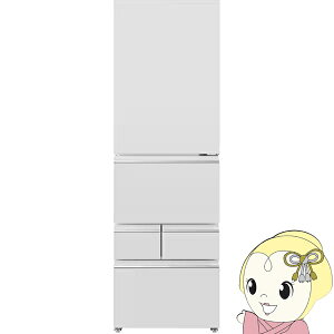 [�\�� ��1�T�Ԉȍ~]�y1/10�͊��Ԍ���N�[�|�����s�z�①�� �y�ݒu���z AQUA �A�N�A 401L ��60cm �E�J�� 5�h�A ���C�g�O���[ AQR-S40A-W�y/srm�z