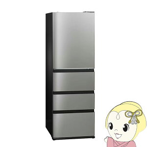 [�\�� ��1�T�Ԉȍ~]�①�Ɂy�ݒu���zAQUA �A�N�A 433L �E�J�� 4�h�A ��59.5cm ��e�ʗⓀ�� �`�^���V���o�[ AQR-V43A-S ������