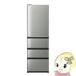 [�\�� ��1�T�Ԉȍ~]�①�Ɂy�ݒu���zAQUA �A�N�A 458L ���J�� 4�h�A ��59.5cm ��e�ʗⓀ�� �������؎� �`�^���V���o�[ AQR-V46AL-S ������