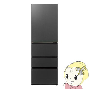 �y2/5�͊��Ԍ���N�[�|�����s�z[�\�� ��1-2�T�Ԉȍ~]�①�Ɂy�ݒu���zAQUA �A�N�A 452L �E�J�� 4�h�A ��59.5cm DELIE�{Plus �}�b�g�N���A�u���b�N AQR-VZA45A-K ������