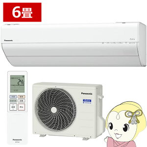 �G�A�R�� �p�i�\�j�b�N Panasonic Eolia �G�I���A GX�V���[�Y 6���p CS-GX226D-W 2.2kW �N���X�^���z���C�g�y/srm�z