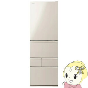 �①�Ɂy�W���ݒu���z���� TOSHIBA 465L 5�h�A �T�e���S�[���h ���J�� GR-Y470GSKL-EC�yKK9N0D18P�z