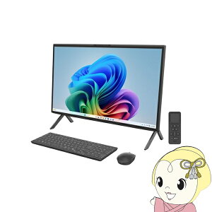 [�\��]�x�m�� �f�X�N�g�b�v�p�\�R�� FMV Desktop F FMVF77L1BA/27�^/WQHD/Ryzen AI 7/32GB/1TB/Windows 11 Home/Office OP�t/�u���b�N�y/srm�z