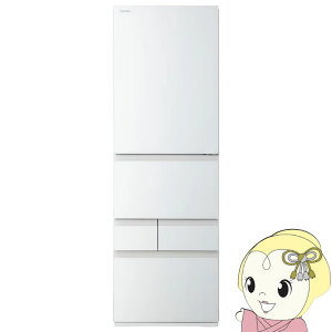 �y5/15�͊��Ԍ���N�[�|�����s�z[�\�� 6/1�ȍ~]�①�Ɂy�W���ݒu��z���� TOSHIBA 411L 5�h�A �O�����z���C�g ���J�� GR-A41GXHL-EW�y/srm�z
