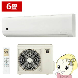 �y�݌ɂ���z�G�A�R�� �V���[�v ���6�� AY-T22DM-W DM�V���[�Y 2025�N���f�� 2.2kW �P��100V �v���Y�}�N���X�^�[ ���[���G�A�R���y/srm�z