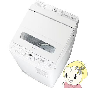 �S��������@ �V���[�v SHARP ����8kg �t�̐�܁E�_��܎��������@�\�t�� ���Ȃ����V���[�Y �z���C�g�n ES-SV8L-W�y/srm�z