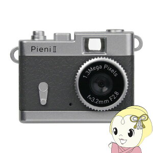 �y�݌ɂ���z�P���R�[ Kenko �g�C�J���� Pieni II �s�G�j 2 DSC-PIENI II GY �O���[ �N���V�b�N�J�������f�U�C���̒����^�g�C�f�W�^���J�����y/srm�z