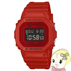 �r���v G-SHOCK 5600�V���[�Y 20�C���h�� �f�W�^�� �����o���h ���b�h CASIO �J�V�I DW-5600RRB-4JF�y/srm�z