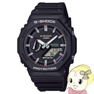�r���v G-SHOCK 2100�V���[�Y 20�C���h�� �A�i�f�W �J�[�{���R�A�K�[�h �����o���h �u���b�N CASIO �J�V�I GA-2100RL-1AJF�y/srm�z