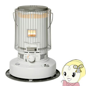 トヨトミ 対流型石油ストーブ ホワイト KS-67H-W 電源不要 遠赤外線 ニオイセーブ消火 電子点火 防災推奨品 おしゃれ【/srm】