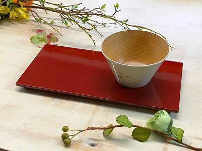 楽天市場 敷板 Lサイズ 単品 テーブルコーディネート 日本製 プレート おもてなし アウトレット 在庫限り おうちカフェ Stayhome インスタ映え 白 赤 うるわしうるし 楽天市場店