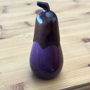 【在庫処分セール】楊枝いれ 茄子 なす型 木製 民芸品 かわいい 漆器 おもしろ雑貨 プレゼント ギフト レトロ レトロ…
