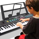 ＼レビュー特典あり／ガイド機能付き電子ピアノ 61鍵[電子ピアノ 電子楽器 ピアノ 音楽 演奏 練習 大人 子ども 家族 …
