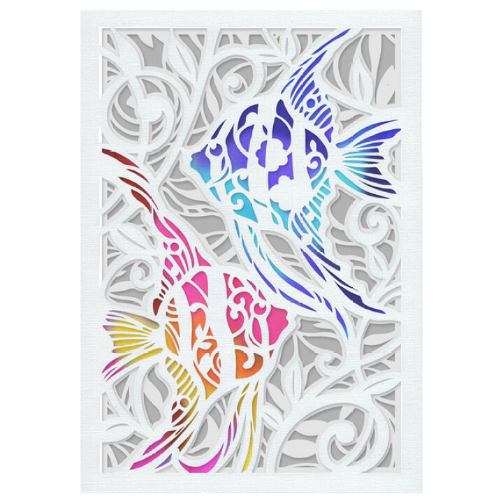 切り絵スターターキット 初心者にも手軽に体験できる切り絵セット 切り絵