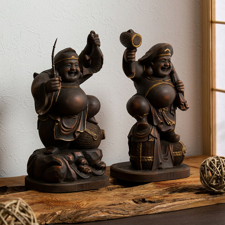 楽天市場】＼レビュー特典あり／定額山壽量院 御祈開眼 恵比寿大黒天  