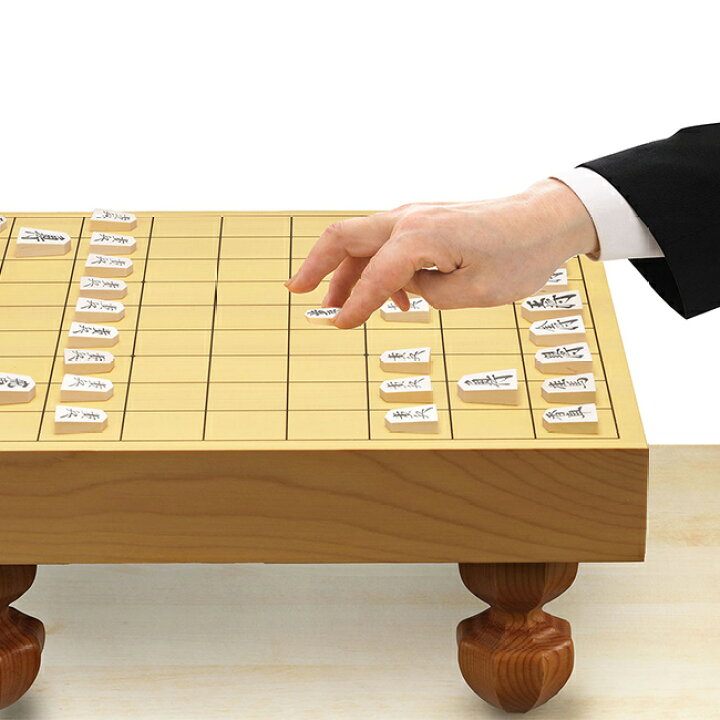 楽天市場】◎やま屋 新かや2寸将棋盤セット[将棋盤 足付 台 木製 将棋 
