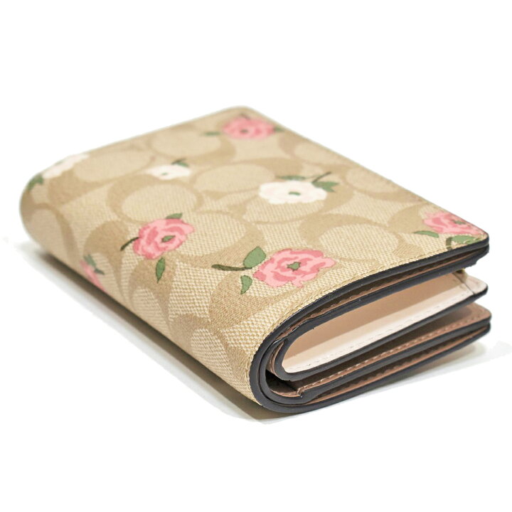 楽天市場】コーチ 二つ折り財布 財布 折り財布 二つ折り 折りたたみ 