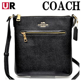 コーチ ショルダーバッグ レディース 斜め掛け ポシェット CV405 IMBLK 黒 ミニ ローアン ファイル バッグ 本革 レザー スリム アウトレット ブランド 新品