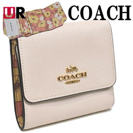 コーチ 折り財布 財布 三つ折り 三つ折り財布 二つ折り 二つ折り財布 ミニ財布 レディース 花柄 レザー アウトレット ブランド COACH 折りたたみ財布 CH604 FCH604 IMCAH フローラル クラスター プリント スモールウォレット チョーク 白 ホワイト