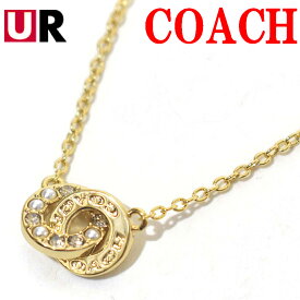 コーチ ネックレス レディース アクセサリー ジュエリー アウトレット COACH CO233 VP4 ONE GOLD オープン サークル パール ペンダント ゴールド