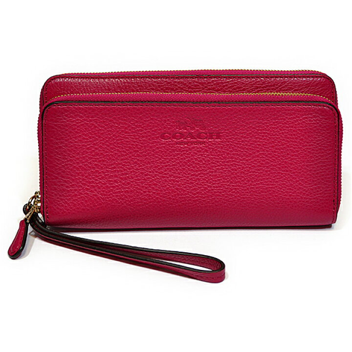 楽天市場】コーチ COACH 財布 長財布 F52718 IMCBY ペブルド レザー 