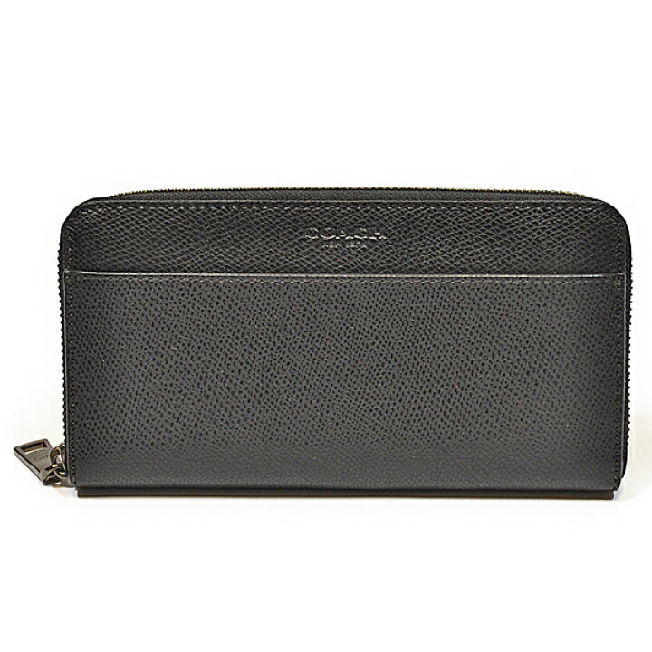 楽天市場】コーチ COACH 財布 長財布 メンズ F74977 BLK クロス 