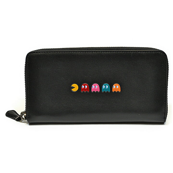 楽天市場】コーチ COACH 財布 長財布 F55736 QB/BK パックマン コラボ 
