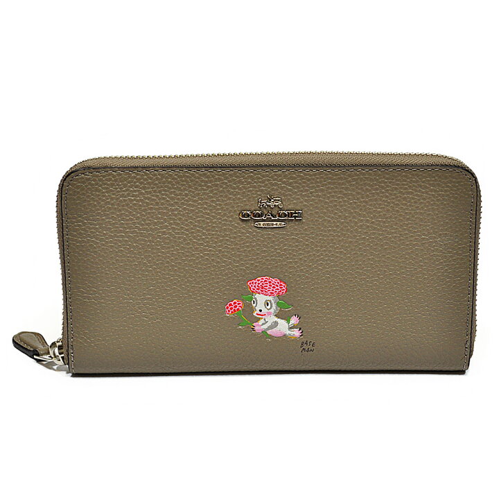 楽天市場】コーチ COACH 財布 長財布 F57390 SV/FO ベースマン コラボ 