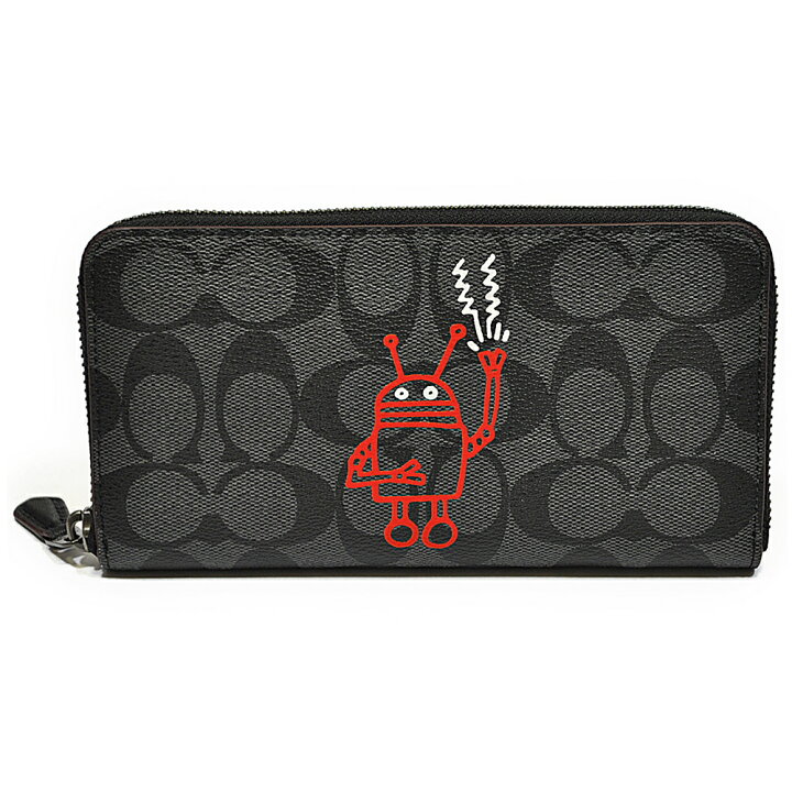楽天市場】コーチ COACH 財布 長財布 メンズ F87105 CQ/BK キース へ  