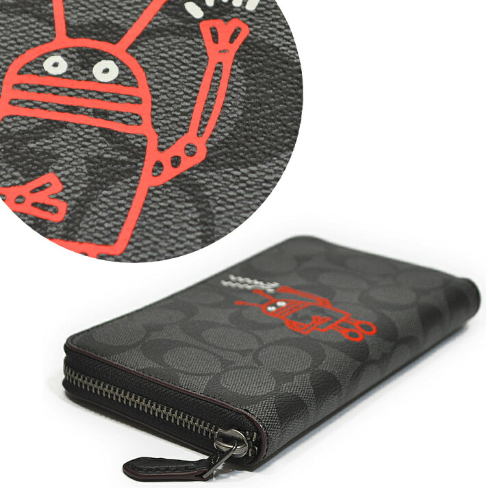 楽天市場】コーチ COACH 財布 長財布 メンズ F87105 CQ/BK キース へ  