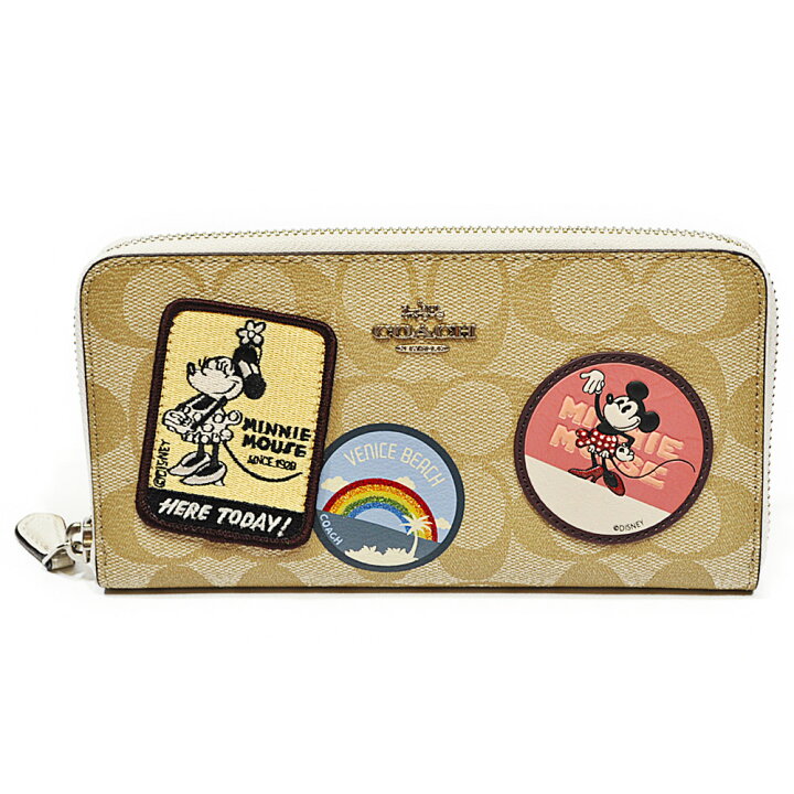 楽天市場】コーチ COACH 財布 長財布 F29380 SVLHG ディズニー ミニー 