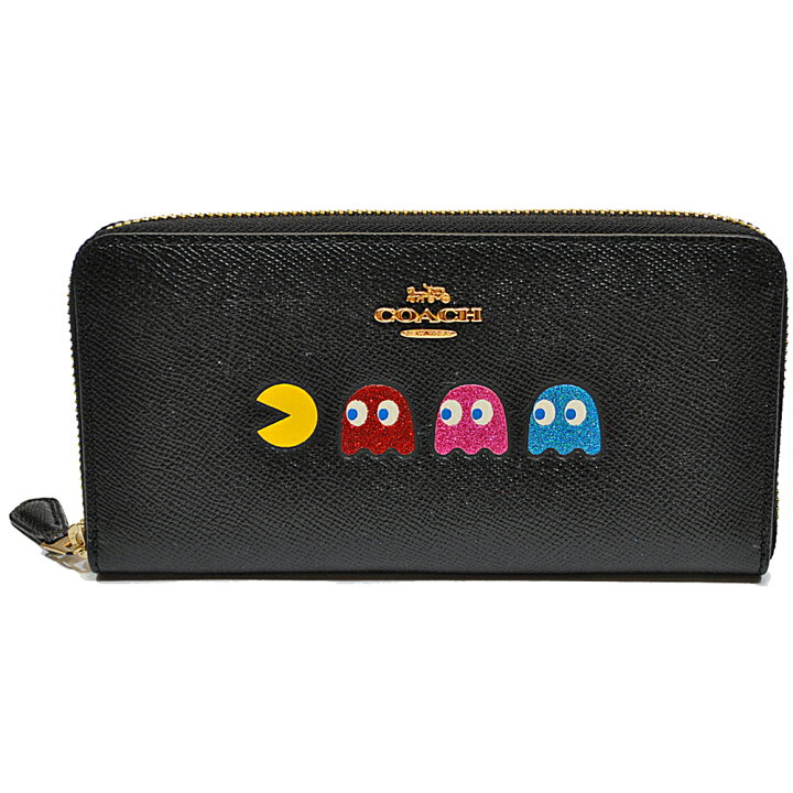 楽天市場】コーチ COACH 財布 長財布 F73397 IMA47 パックマン レザー 