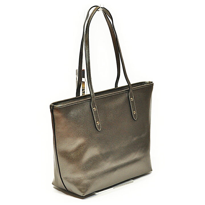 コーチ バッグ 新品未使用COACH F56129トートバッグ プラチナム 