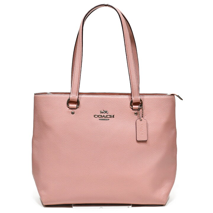 楽天市場】コーチ トート バッグ COACH F48637 SV/ET ペブルド レザー 