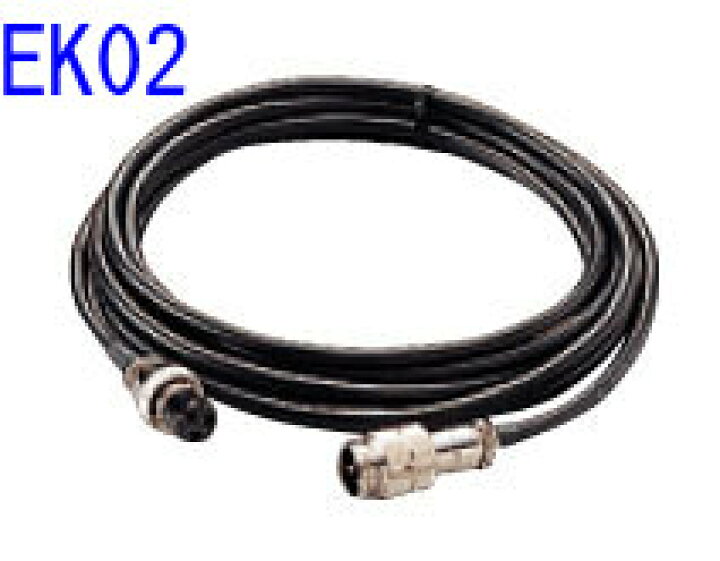 楽天市場】EK02 本多電子 HONDEX 魚群探知機用 振動子延長コード  