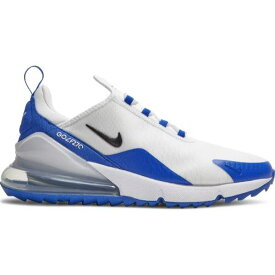 【送料無料+割引クーポン】【メンズ】 nike ナイキ ゴルフシューズ Air Max 270 Golf（White/Racer Blue） スニーカー 靴 打ちっぱなし ユニセックス Men's Golf Shoes