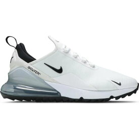 【送料無料+割引クーポン】【メンズ】 nike ナイキ ゴルフシューズ Air Max 270 Golf（White/Pure Platinum/Black） スニーカー 靴 打ちっぱなし Men's Golf Shoes CK6483-102