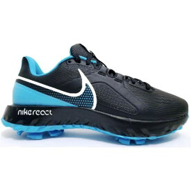 【送料無料+割引クーポン】【メンズ】 nike ナイキ ゴルフシューズ React Infinity Pro（Black/White/Chlorine Blue） スニーカー 靴 打ちっぱなし Men's Golf Shoes