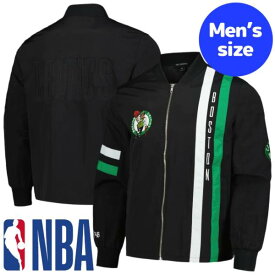 【送料無料+割引クーポン】 NBAオフィシャル メンズ アウター ボンバージャケット スタジャン ジャンパー ボストン・セルティックス Boston Celtics Stitch Applique Bomber Jacket