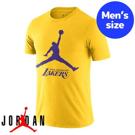 【送料無料+割引クーポン】 NBA公式 nike ナイキ ジョーダン Jordan メンズ Tシャツ 半袖トップス ロサンゼルス・レイカーズ 八村塁 Los Angeles Lakers Essential Jordan T-Shirt