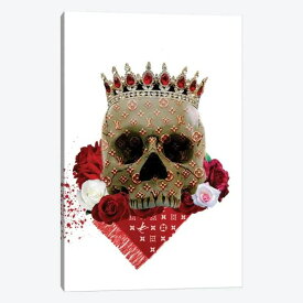 【送料無料+割引クーポン】 米国発のお洒落なオマージュアート LV Red Skull ルイ・ヴィトン Louis Vuitton キャンバスアート 絵画 模様替え 引越し祝い 開店祝い 店内装飾 結婚祝い 受付 会議室 待合室