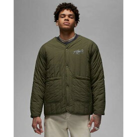 【送料無料+割引クーポン】 メンズアウタージャケット nike ナイキ ジョーダン Jordan Flight Heritage Men's Liner Jacket （Off Noir/Cargo Khaki） ユニセックス リバーシブルジャケット