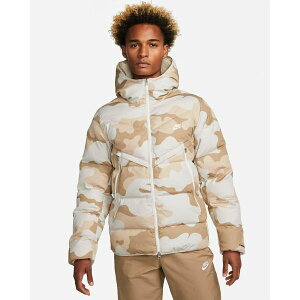yz YAE^[WPbg iCL Nike Sportswear Therma-FIT Windrunner Men's Insulated Camo Jacket iLight Bone/Sailj ȃWPbg Wp[ DQ4935-072
