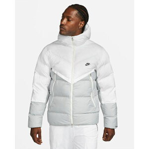 yz YAE^[WPbg iCL Nike Sportswear Storm-FIT Windrunner Men's PRIMALOFT Jacket iWhite/Light Smoke Greyj