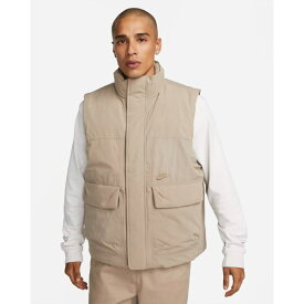 【送料無料+割引クーポン】 メンズアウター ベストジャケット ナイキ Nike Sportswear Therma-FIT Tech Pack Men's Insulated Vest （Khaki/Sandalwood）